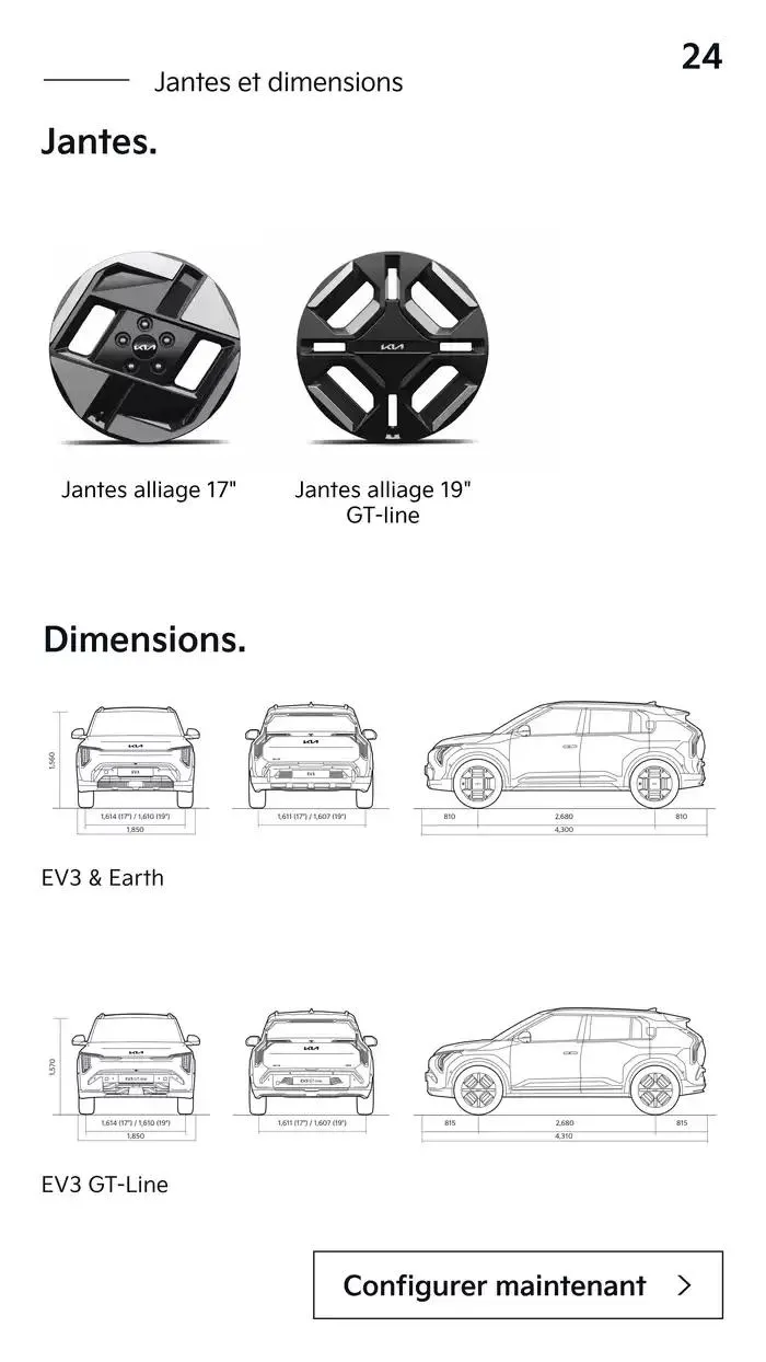 KIA Nouveau EV3 100% électrique - Brochure du 8 octobre au 29 septembre 2025 - Catalogue page 24