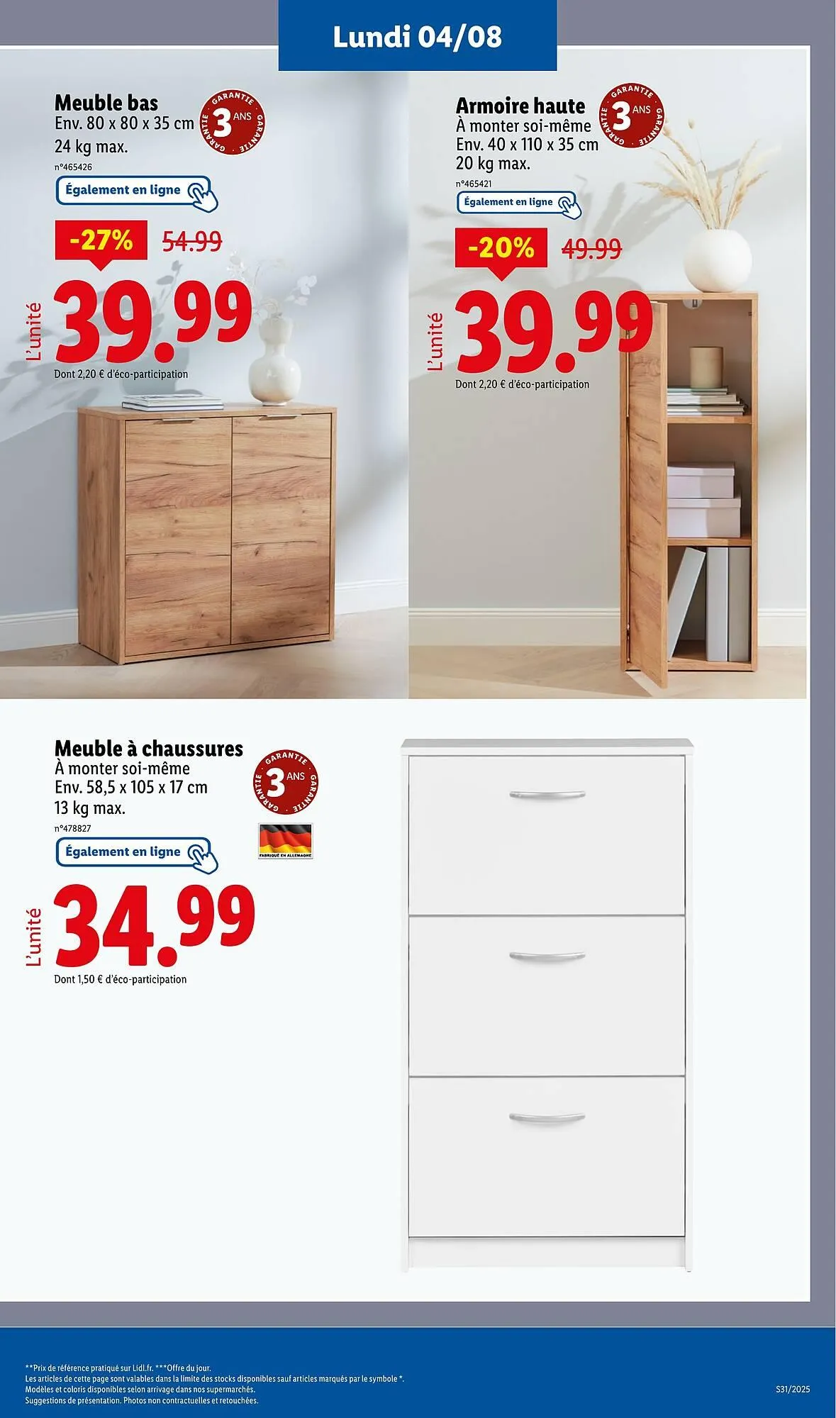 Catalogue Lidl du 31 juillet au 6 août 2025 - Catalogue page 57