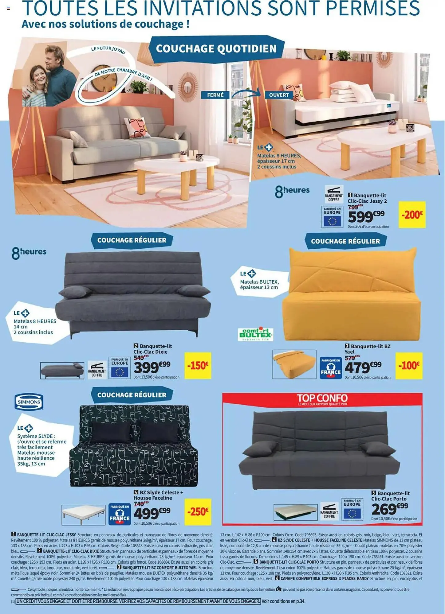 Catalogue Conforama du 10 juin au 31 décembre 2025 - Catalogue page 50