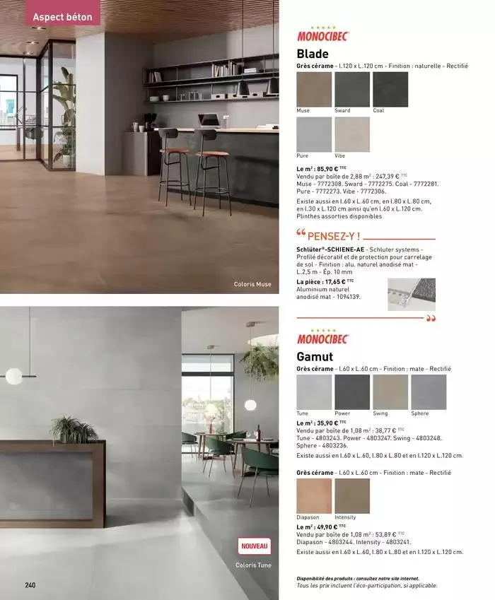 Ma sélection maison 2025 du 4 avril au 31 décembre 2025 - Catalogue page 240