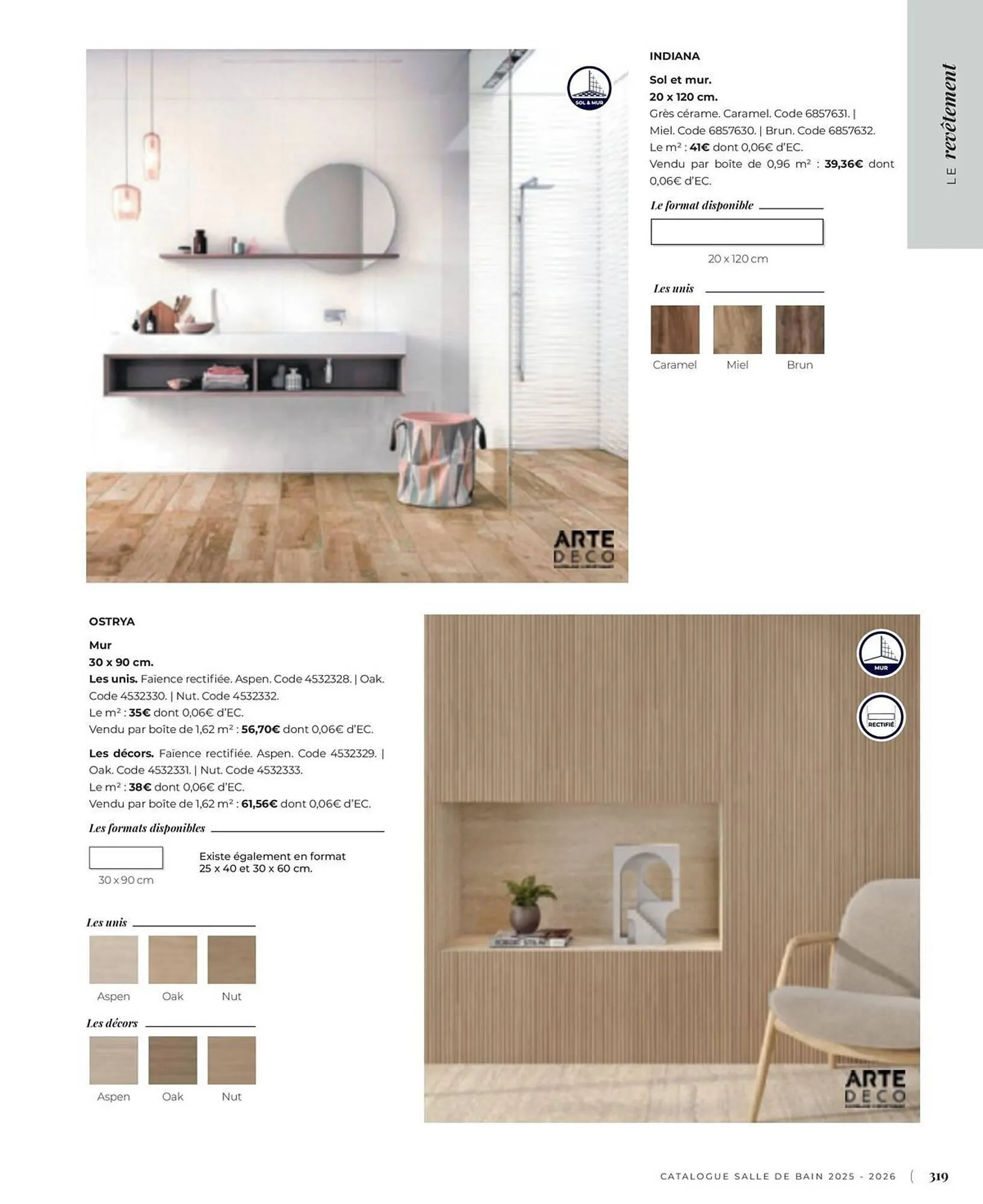 Catalogue Cedeo du 3 juin au 31 décembre 2025 - Catalogue page 319