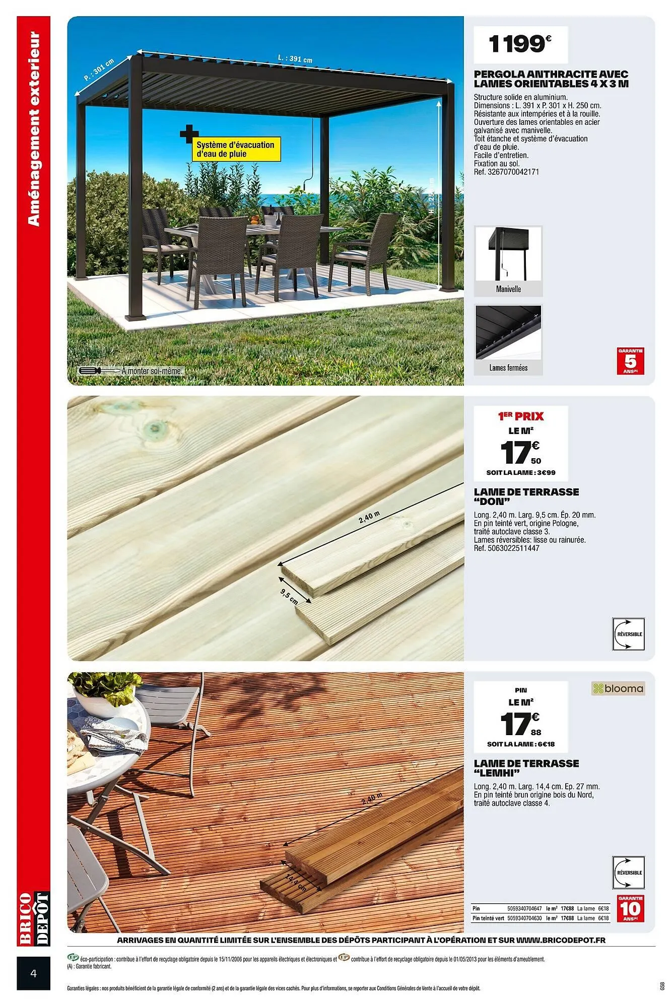 Catalogue Brico Dépôt du 12 septembre au 25 septembre 2025 - Catalogue page 4