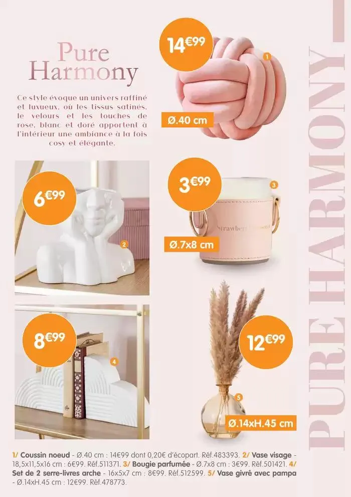 Décoration Printemps/Été du 2 avril au 19 août 2025 - Catalogue page 29