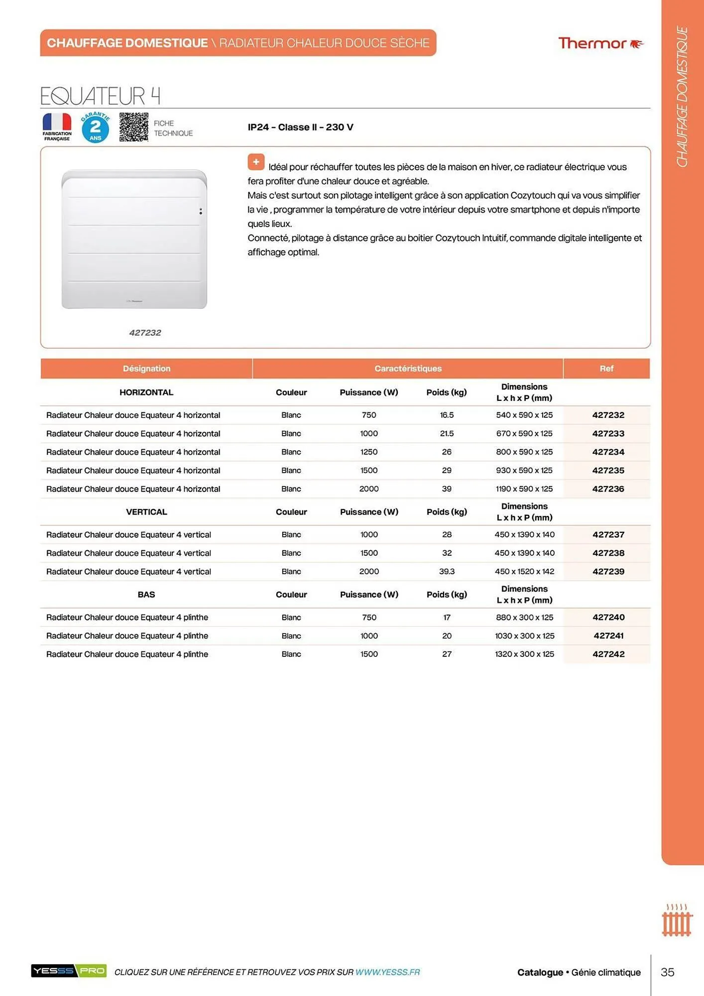 Catalogue Yesss electrique du 14 octobre au 31 décembre 2026 - Catalogue page 37