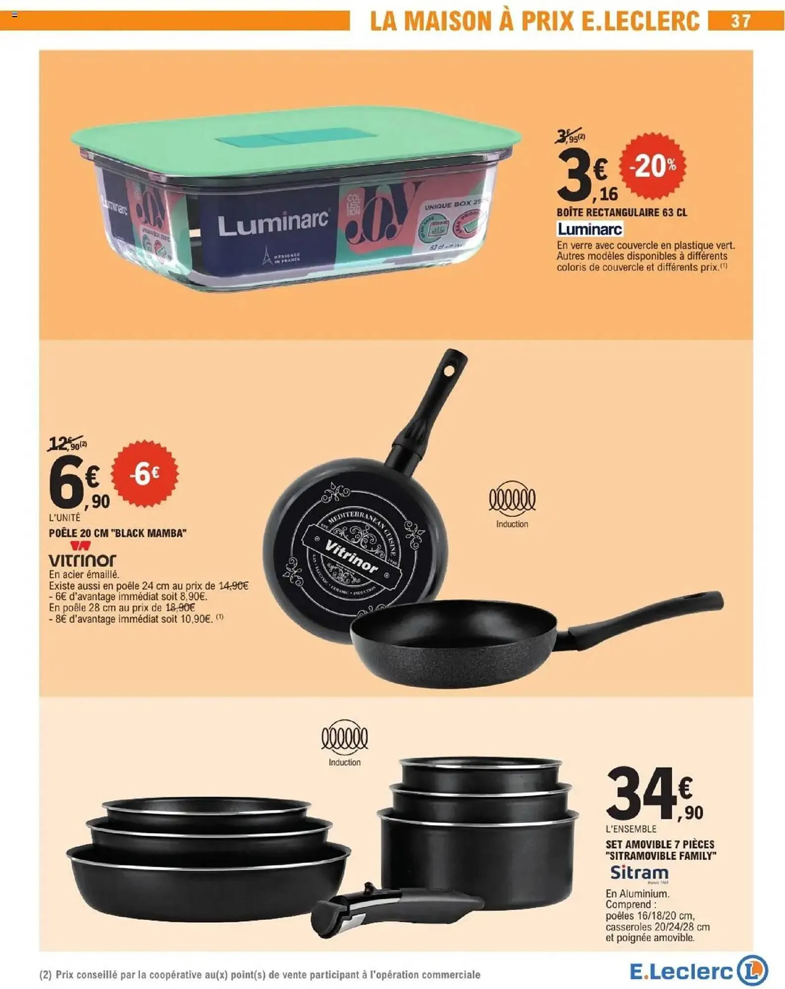 Catalogue E.Leclerc du 1 juillet au 12 juillet 2025 - Catalogue page 37