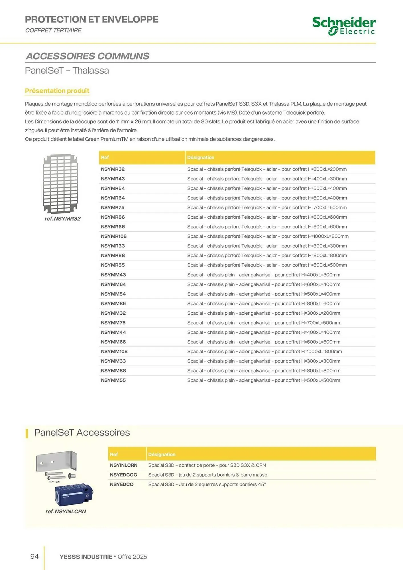 Catalogue Yesss electrique du 28 janvier au 31 décembre 2025 - Catalogue page 96