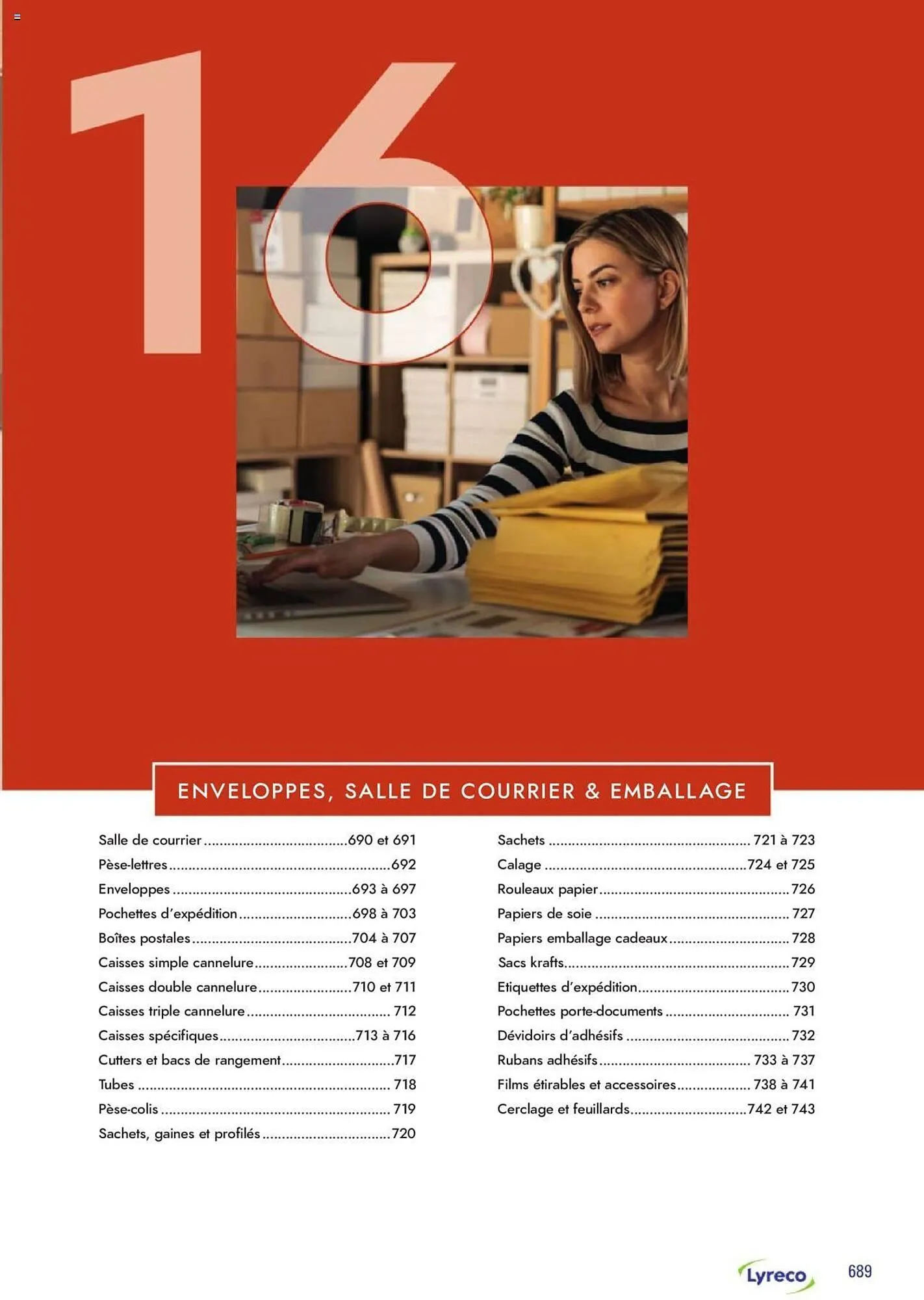Catalogue Lyreco du 15 mai au 31 décembre 2023 - Catalogue page 689