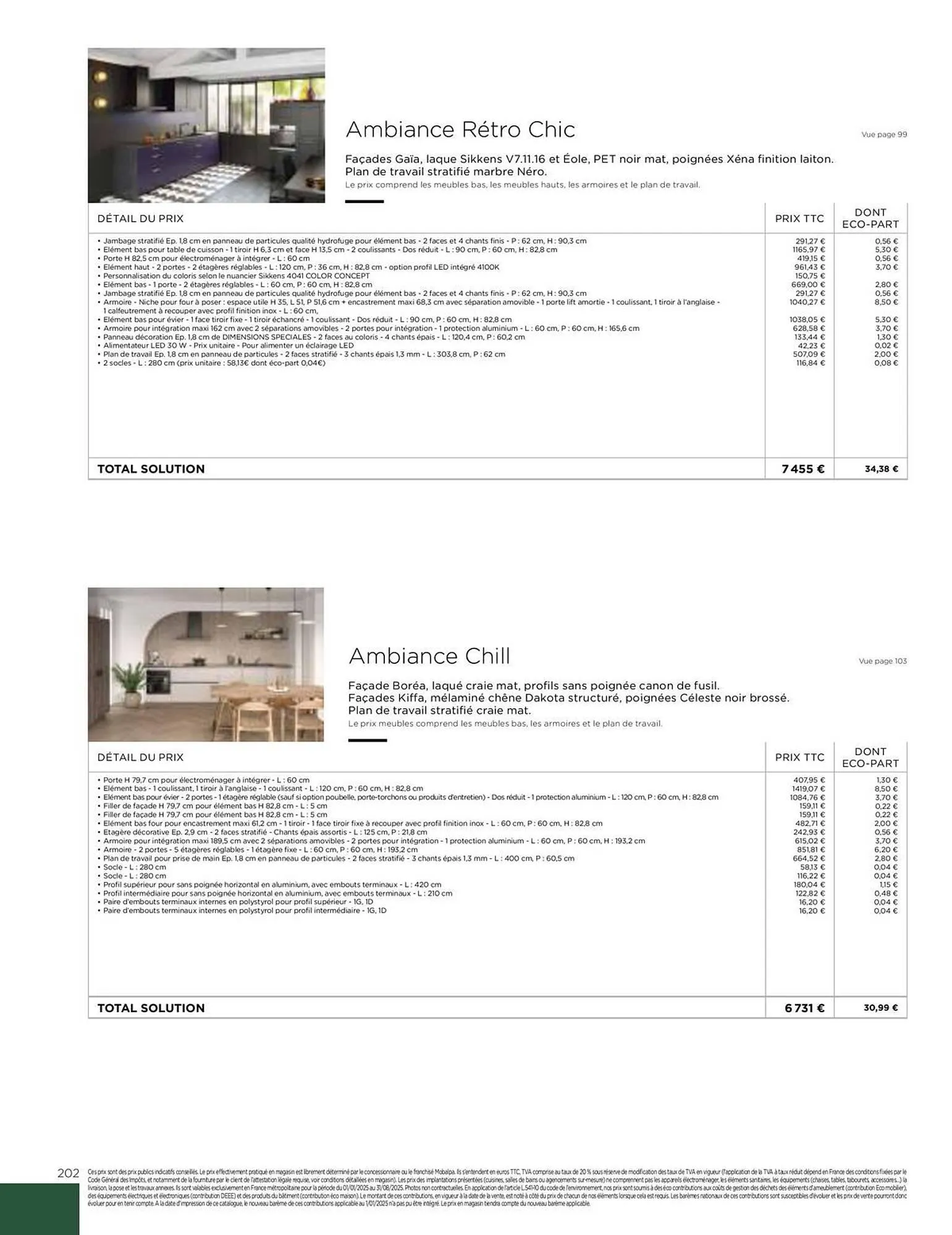 Catalogue Mobalpa du 6 mars au 31 décembre 2025 - Catalogue page 204