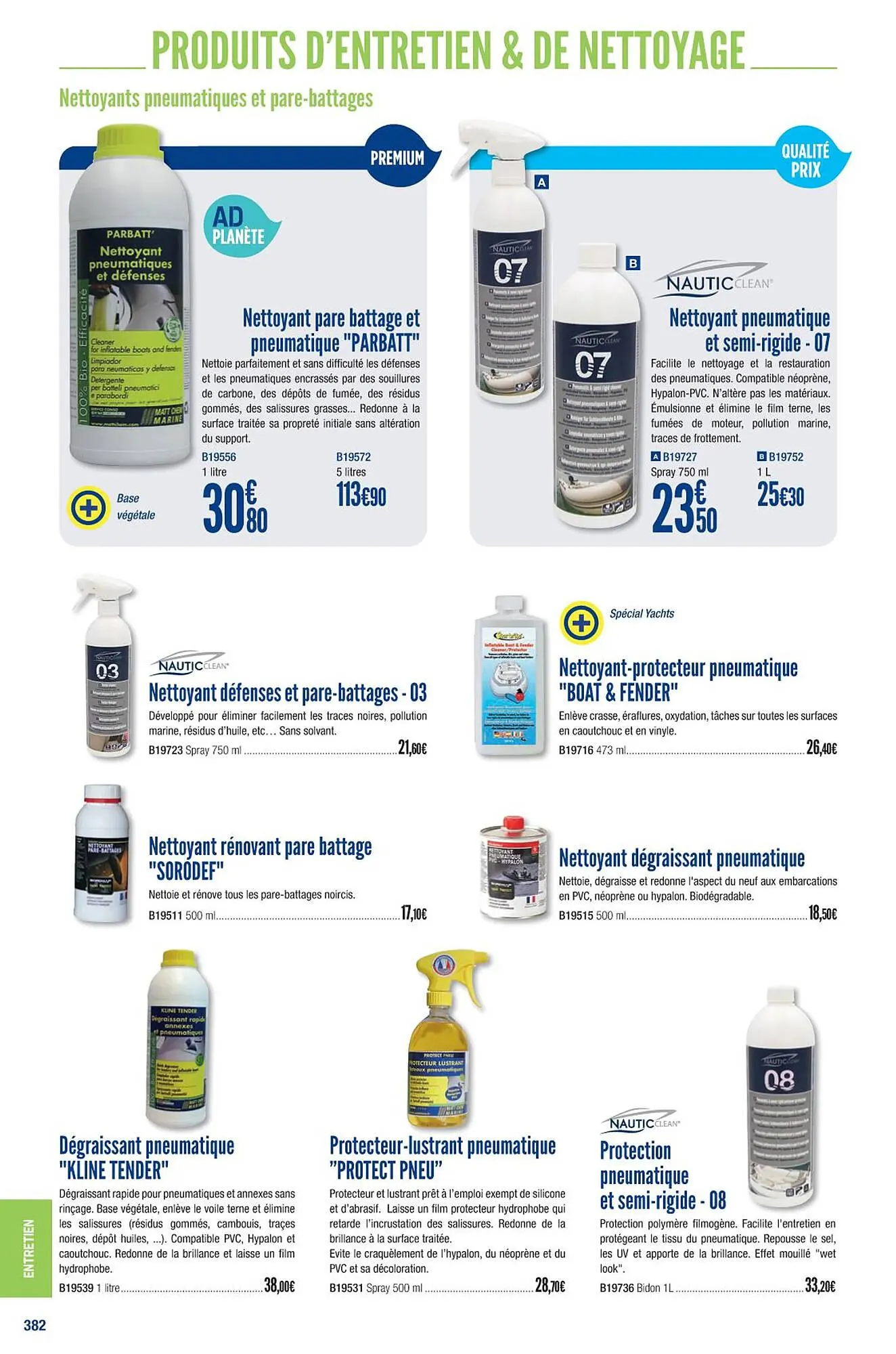 Catalogue Accastillage Diffusion du 1 mars au 31 décembre 2023 - Catalogue page 384