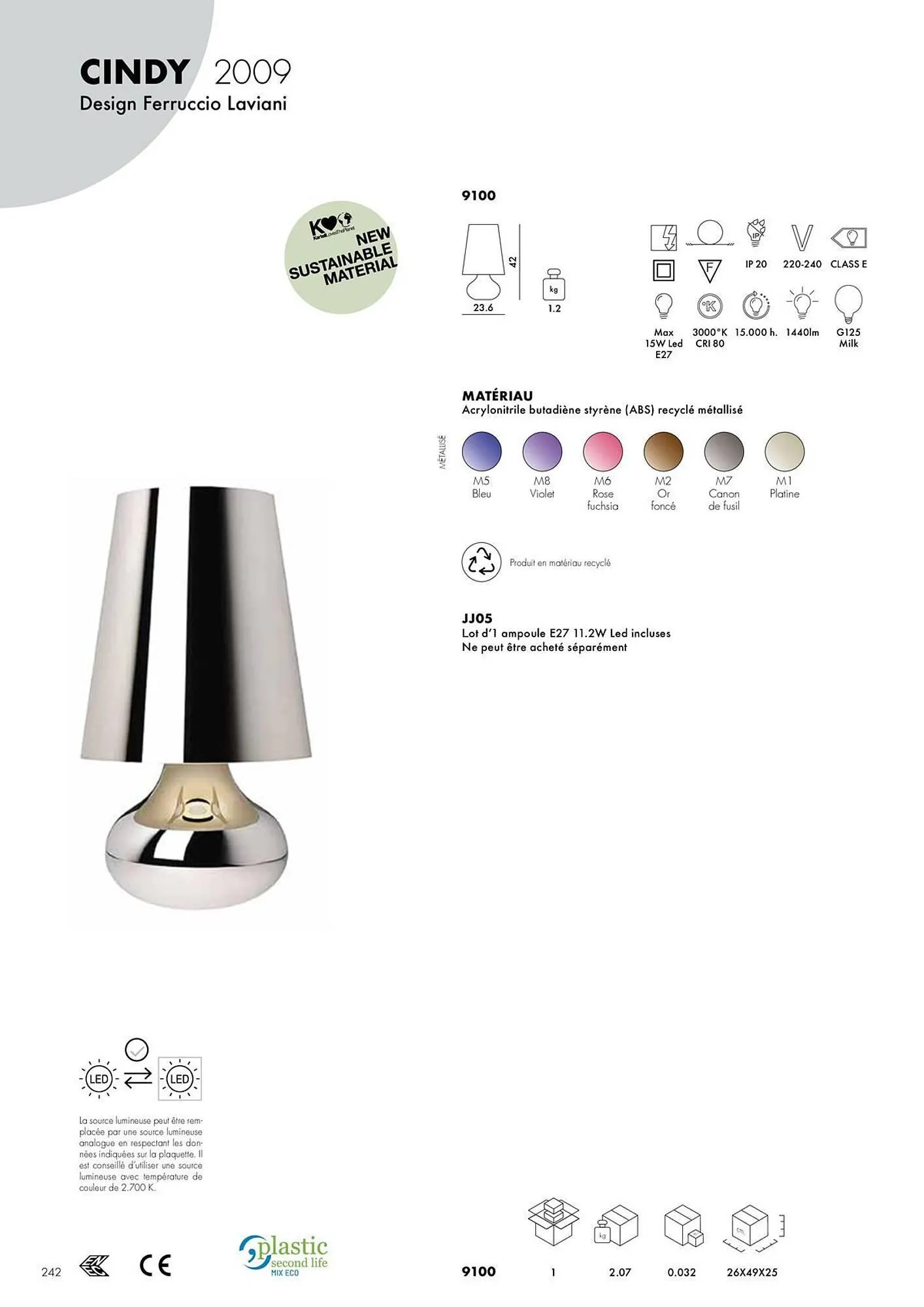 Catalogue Kartell du 4 février au 31 décembre 2026 - Catalogue page 244