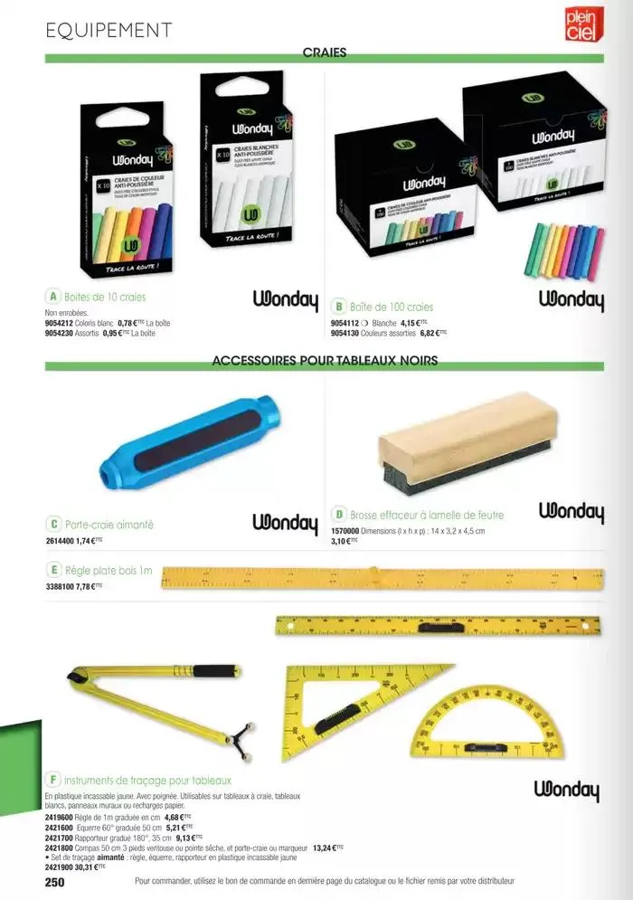 Écoles et loisirs 2025 du 1 janvier au 31 décembre 2025 - Catalogue page 250