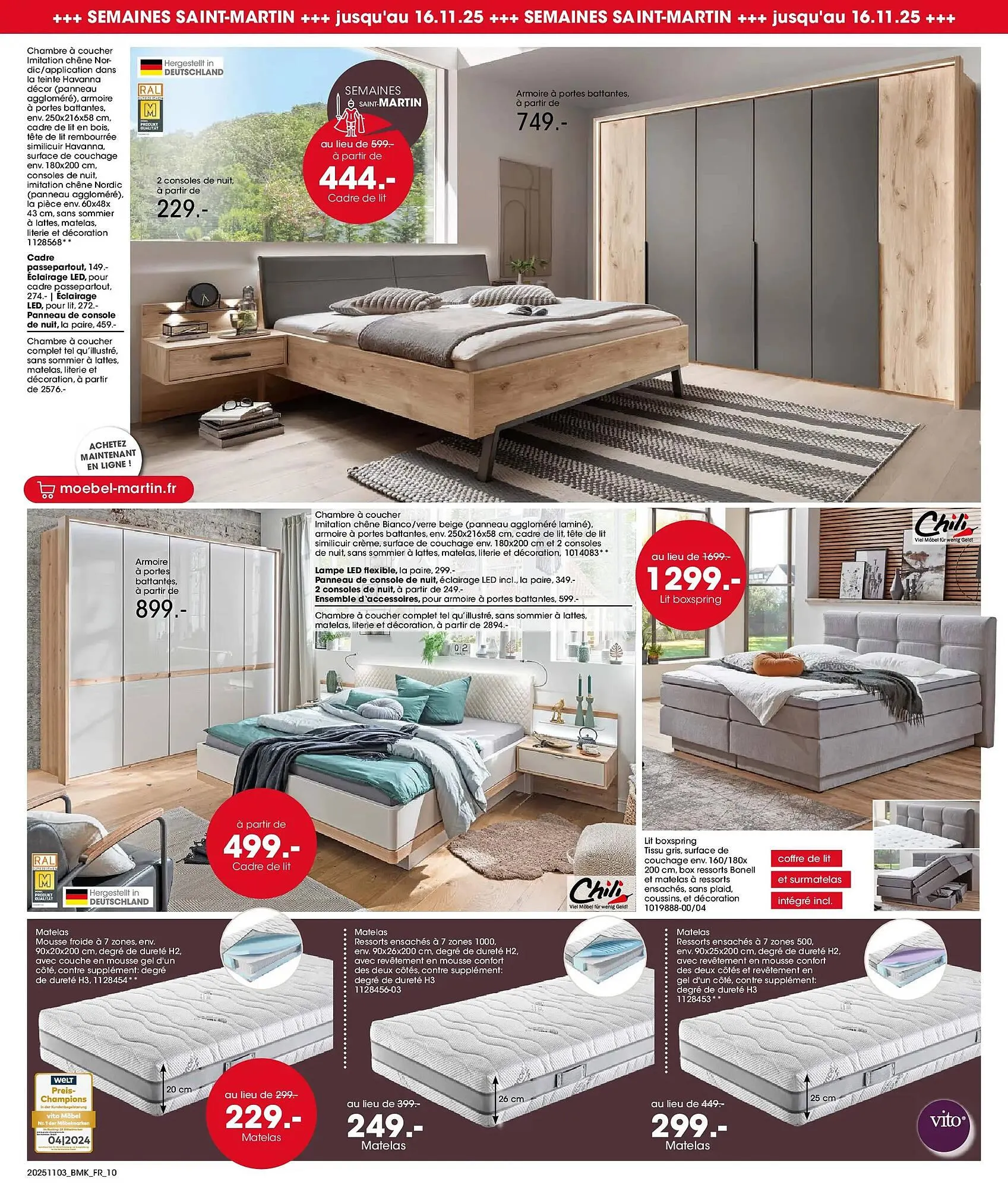Catalogue Möbel Martin du 2 novembre au 15 novembre 2025 - Catalogue page 10