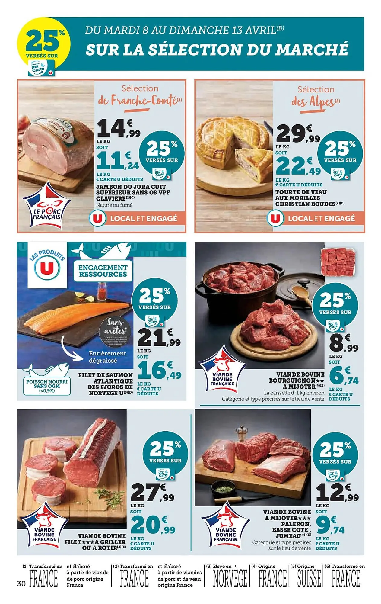 Catalogue Super U du 8 avril au 21 avril 2025 - Catalogue page 30