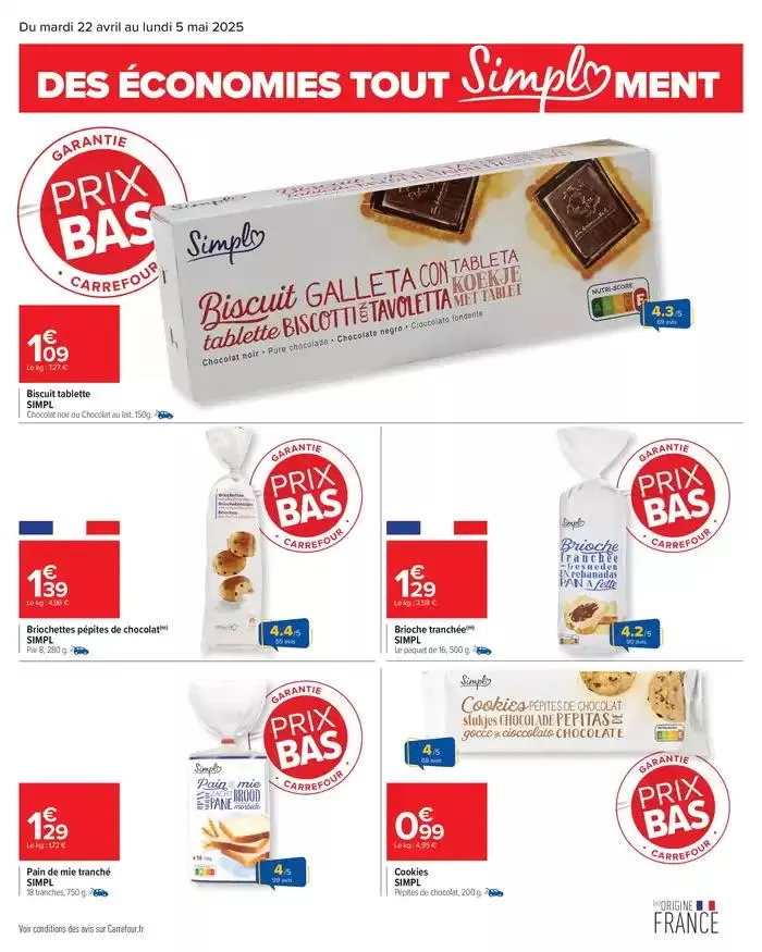 -50% SUR LE 2ÈME SUR TOUT JOKER du 22 avril au 5 mai 2025 - Catalogue page 38