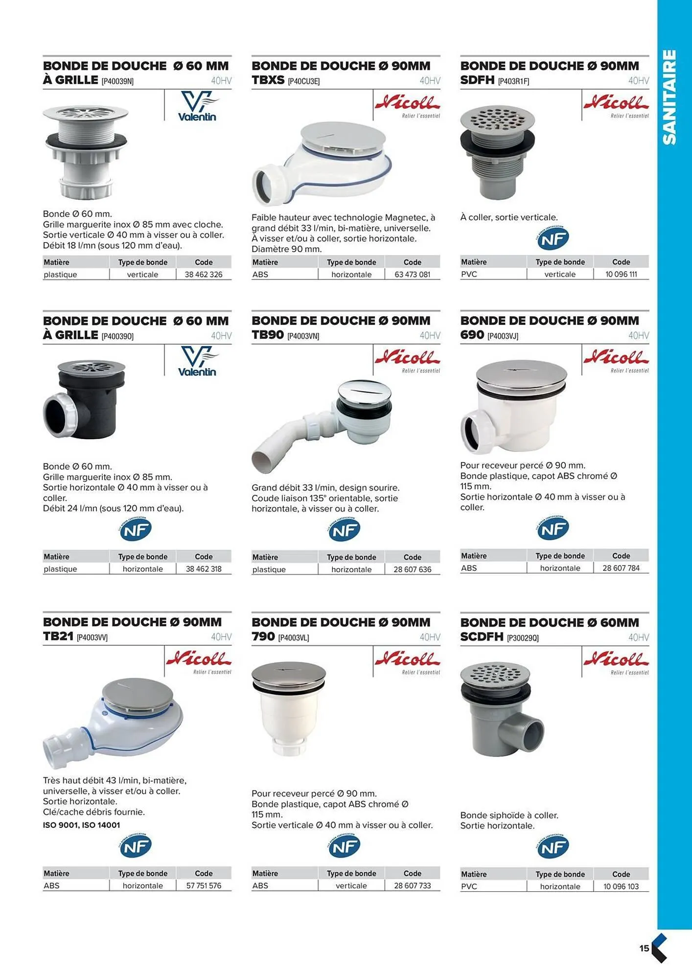 Catalogue Prolians du 2 octobre au 31 décembre 2025 - Catalogue page 15
