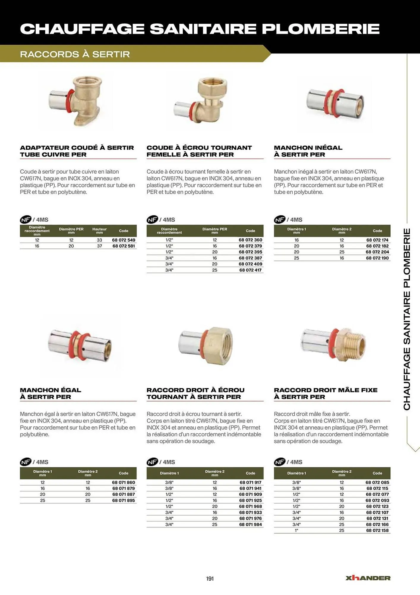 Catalogue Prolians du 2 septembre au 31 décembre 2025 - Catalogue page 191