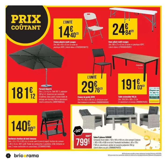 Célébrons les 50 ans Bricorama ! du 7 mai au 18 mai 2025 - Catalogue page 2