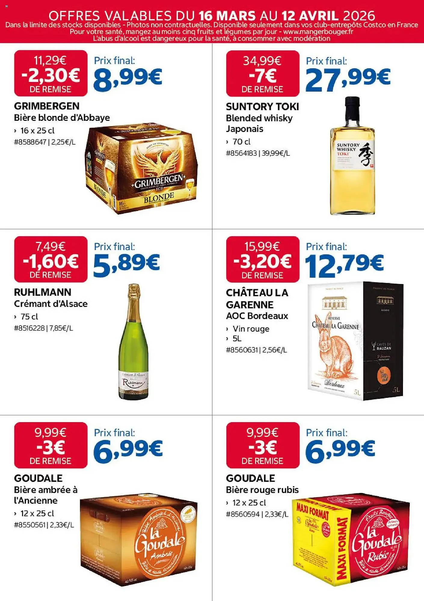 Catalogue Costco du 16 mars au 12 avril 2026 - Catalogue page 6