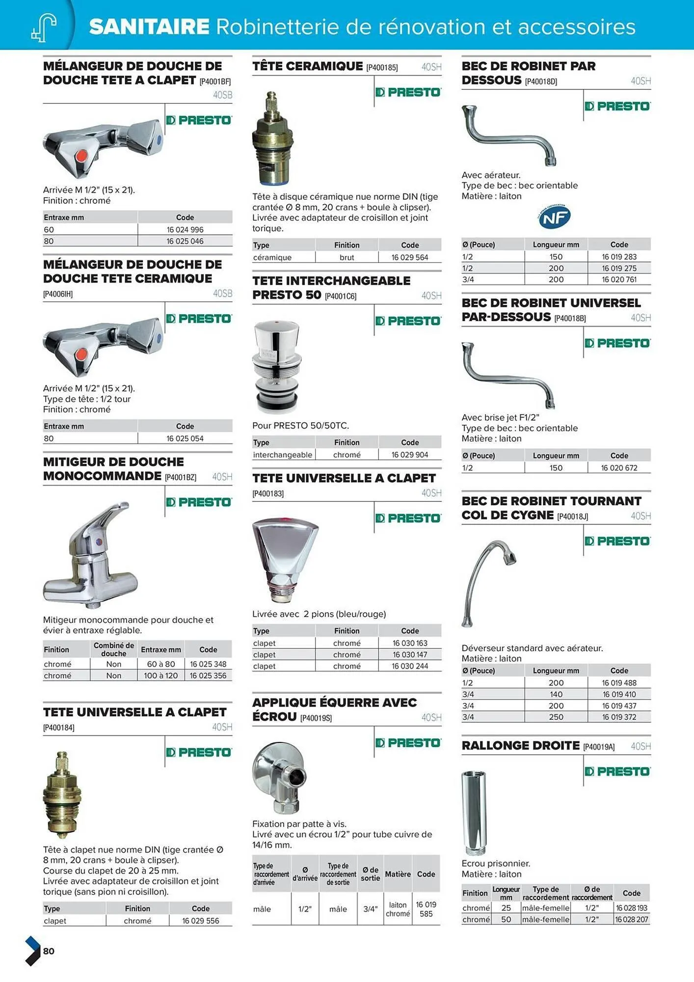 Catalogue Prolians du 2 octobre au 31 décembre 2025 - Catalogue page 80