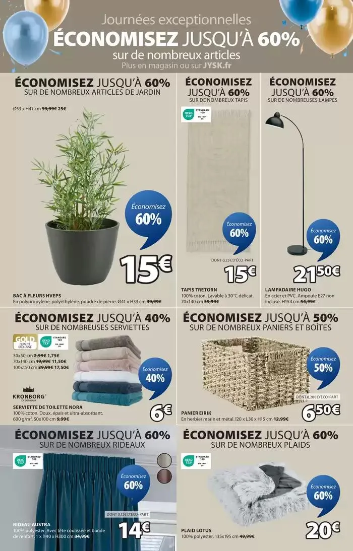 Offres exceptionnelles du 25 mars au 12 mai 2025 - Catalogue page 3