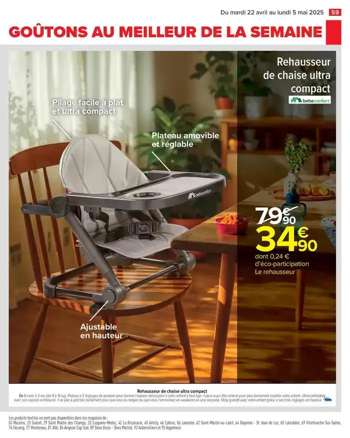 -50% SUR LE 2ÈME SUR TOUT JOKER du 22 avril au 5 mai 2025 - Catalogue page 63