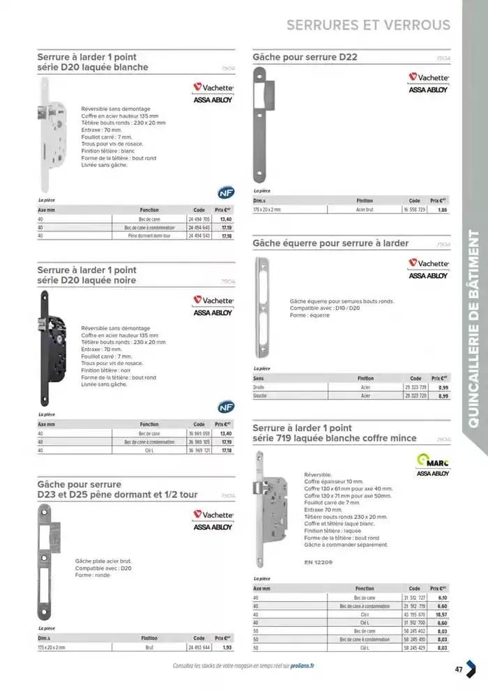 Catalogue général du 11 mars au 31 décembre 2025 - Catalogue page 49