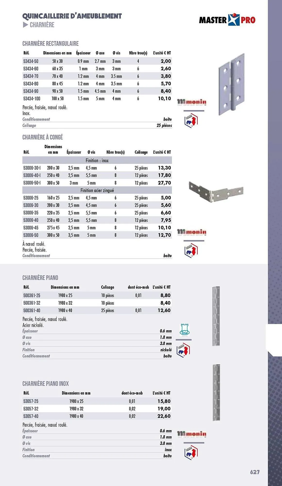 Catalogue Master Pro du 3 janvier au 31 décembre 2025 - Catalogue page 629
