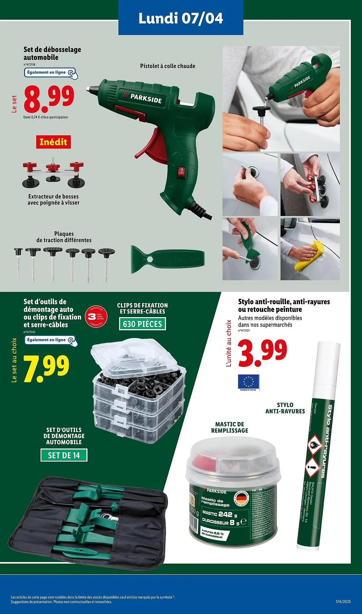 Catalogue Lidl du 3 avril au 9 avril 2025 - Catalogue page 47