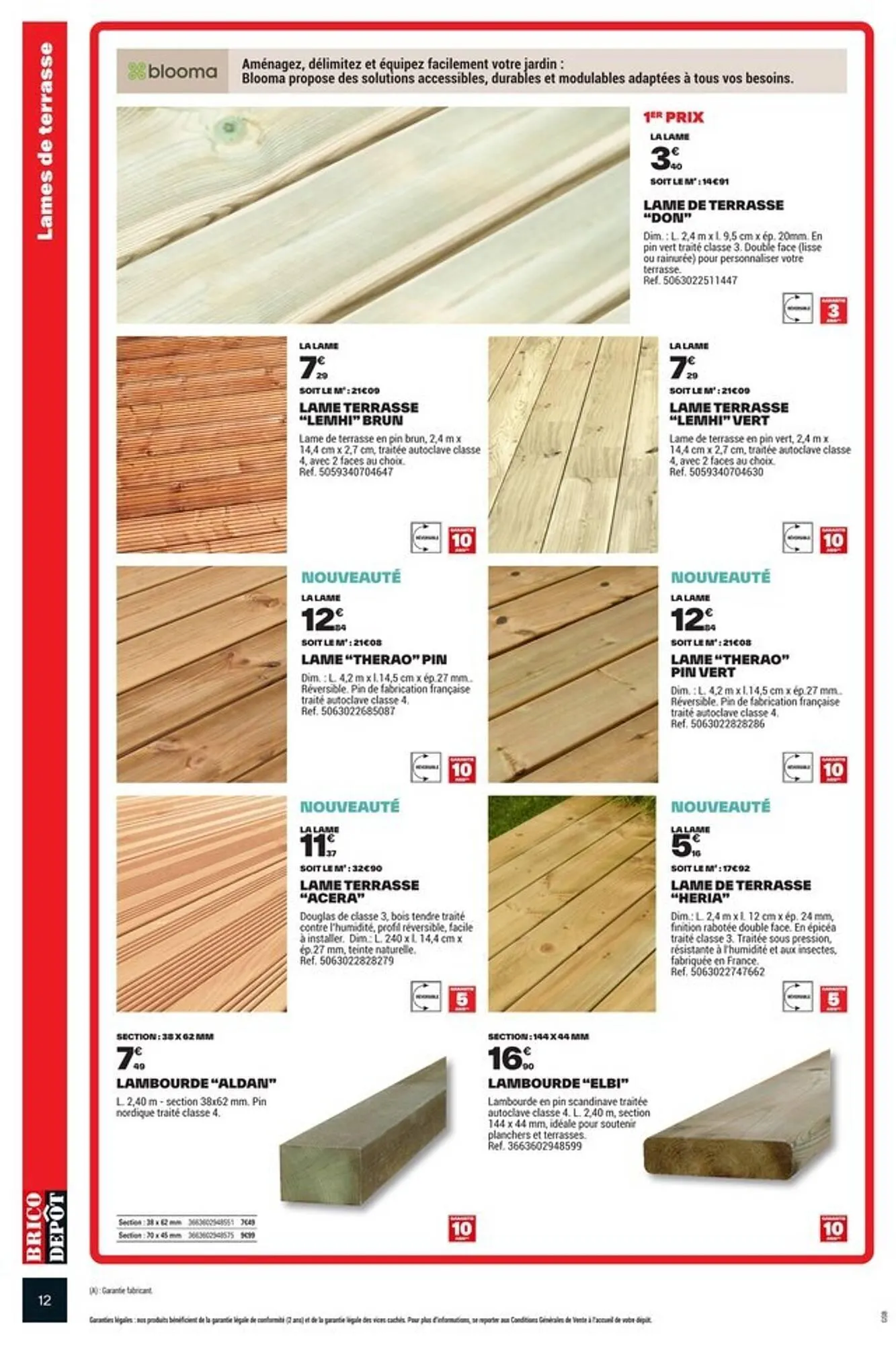 Catalogue Brico Dépôt du 27 février au 12 mars 2026 - Catalogue page 12