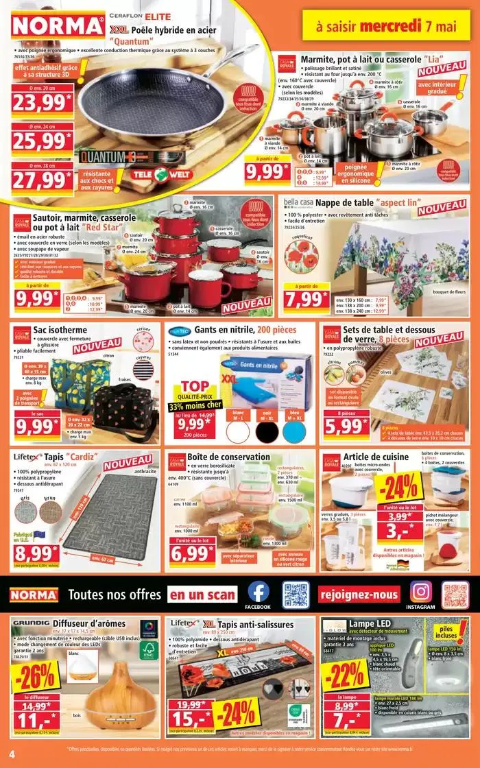 Jusqu'à -50% sur le 2ème du 7 mai au 13 mai 2025 - Catalogue page 4