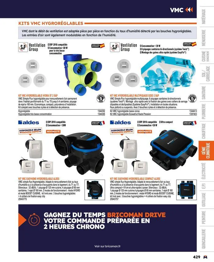 Guide produits 2024 du 15 mars au 31 décembre 2024 - Catalogue page 429