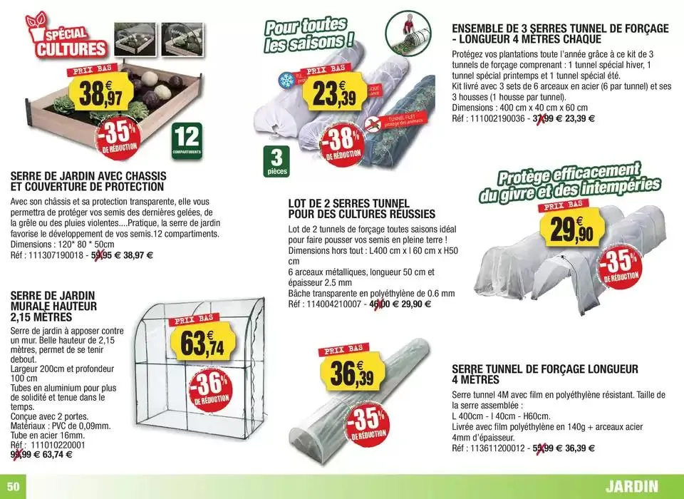 Arrivages de printemps du 6 février au 31 mai 2025 - Catalogue page 50