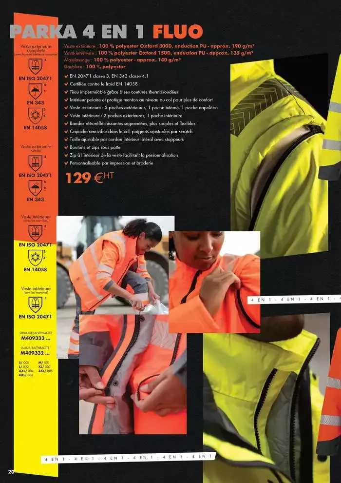 Collection Fluo du 21 janvier au 31 décembre 2025 - Catalogue page 20