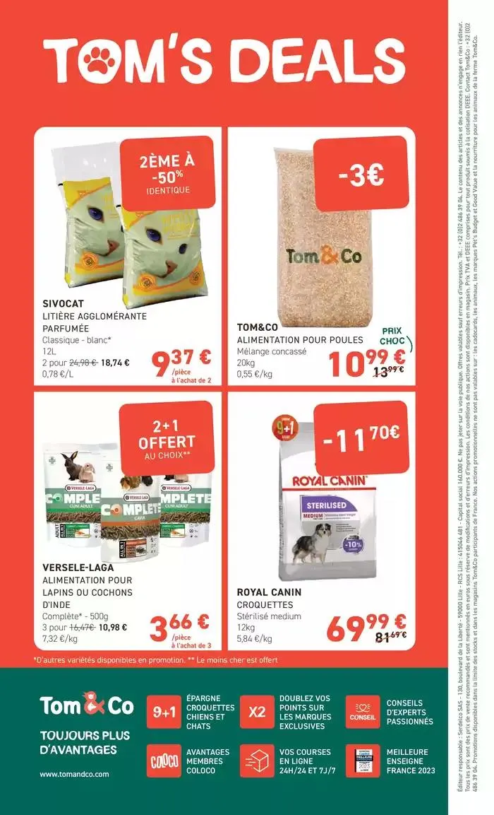 TOM'S DEALS du 13 novembre au 24 novembre 2024 - Catalogue page 8