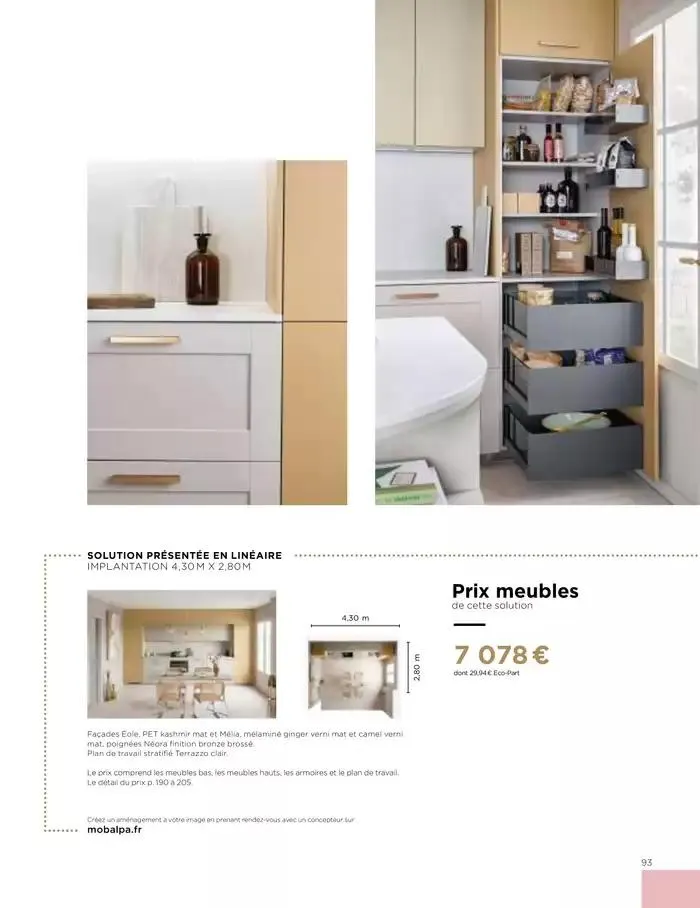 Cuisines & aménagements sur-mesure du 6 mars au 31 décembre 2025 - Catalogue page 95