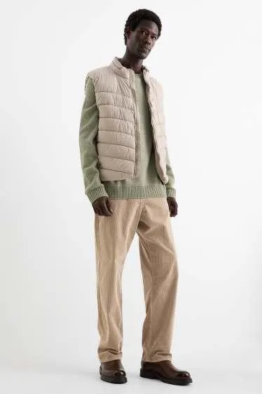 Corduroy trousers - relaxed fit