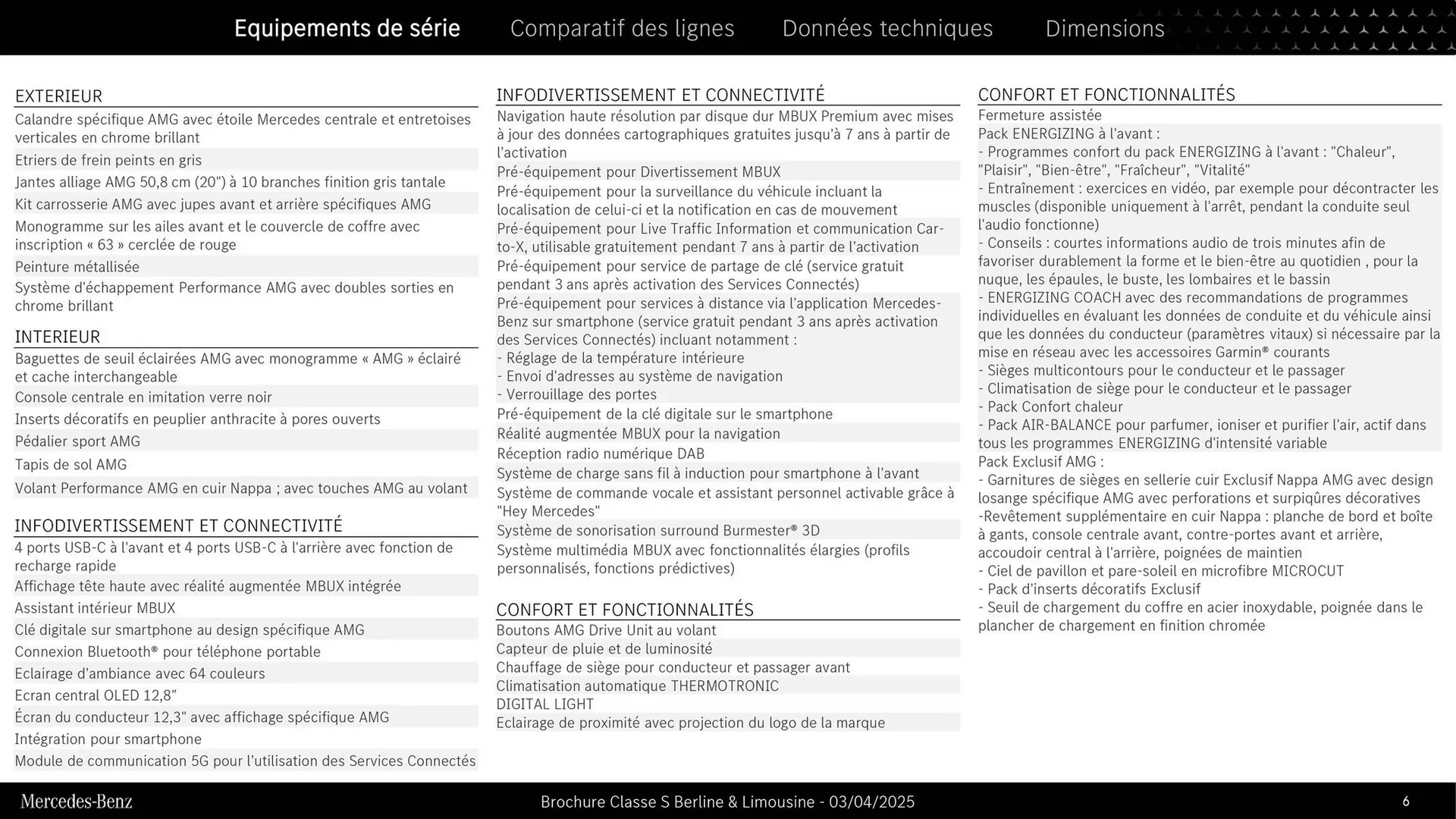 Catalogue Mercedes-Benz du 3 septembre au 3 septembre 2026 - Catalogue page 6