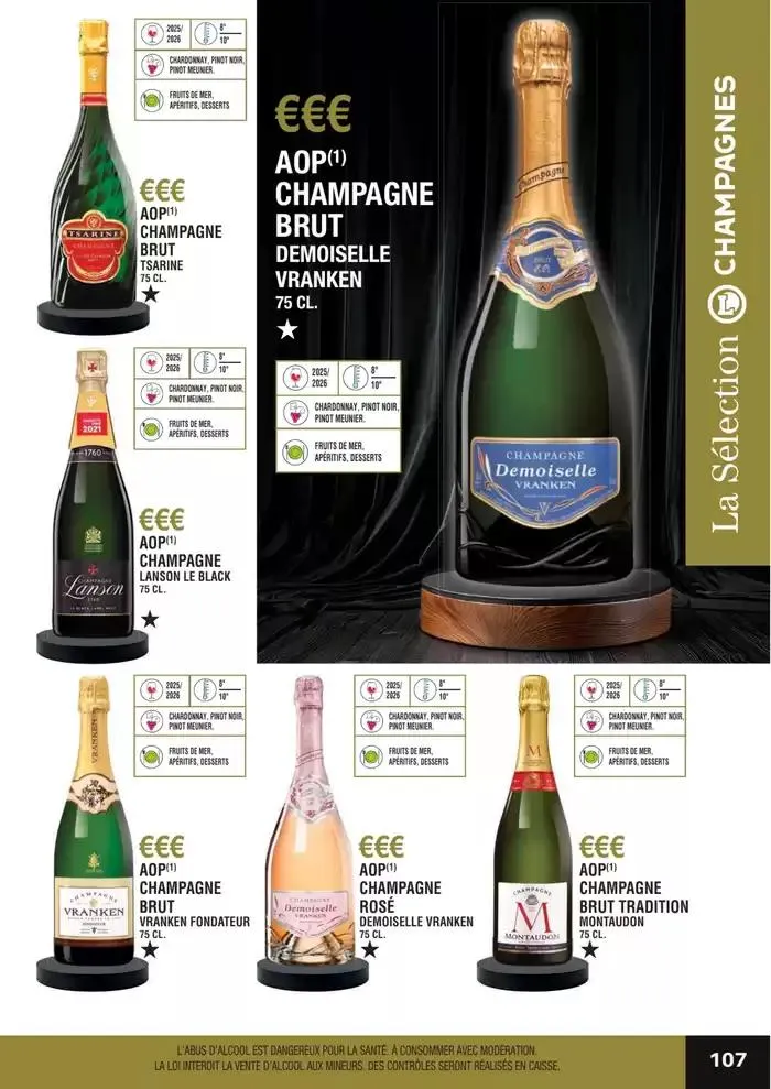 GUIDE DES VINS 2025 2026 du 27 février au 31 janvier 2027 - Catalogue page 107