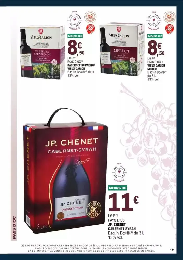 GUIDES DES VINS 2024/2025 du 1 avril au 31 décembre 2025 - Catalogue page 13