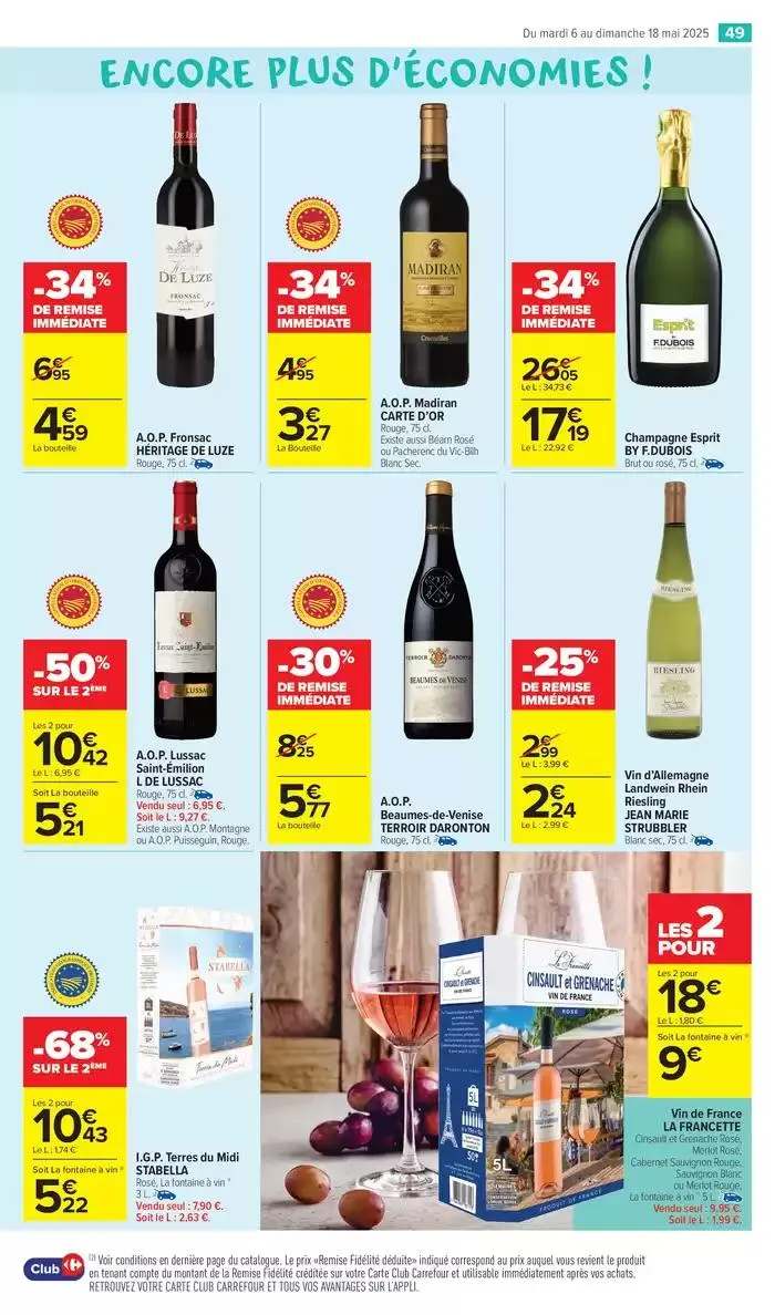 LE GOÛT ÇA SE FÊTE du 6 mai au 18 mai 2025 - Catalogue page 51