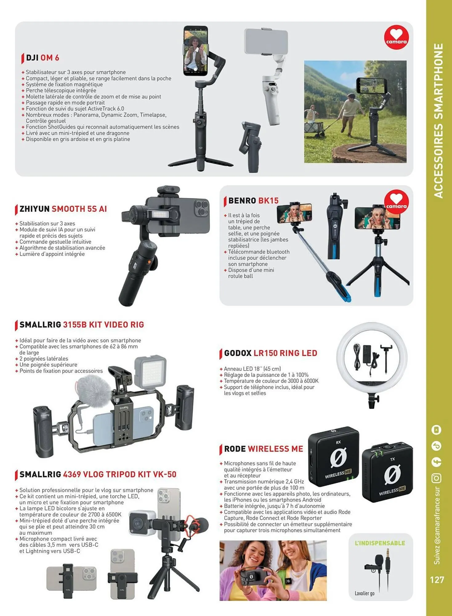 Catalogue Camara du 2 juillet au 31 décembre 2025 - Catalogue page 127