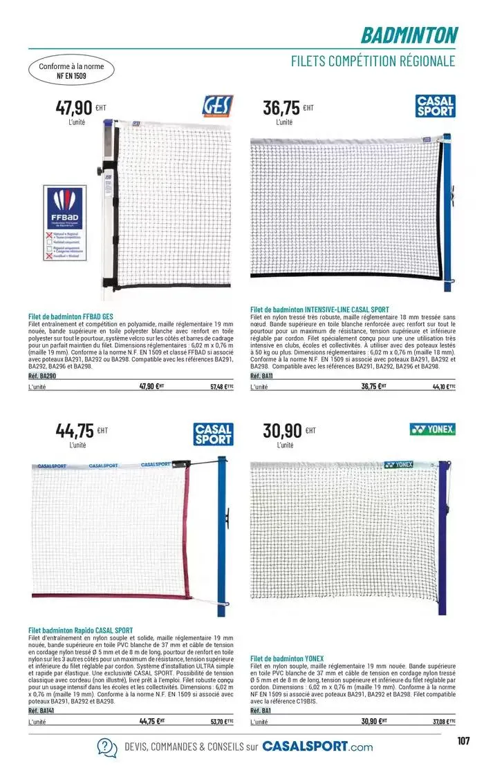 ÉQUIPEMENT SPORTIF du 6 mars au 31 décembre 2025 - Catalogue page 79