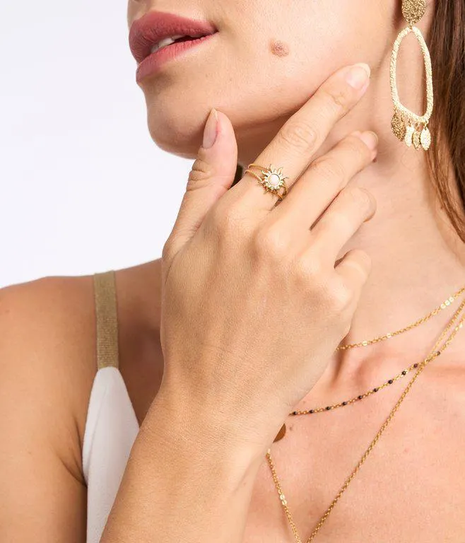 Bague en acier inoxydable Summer