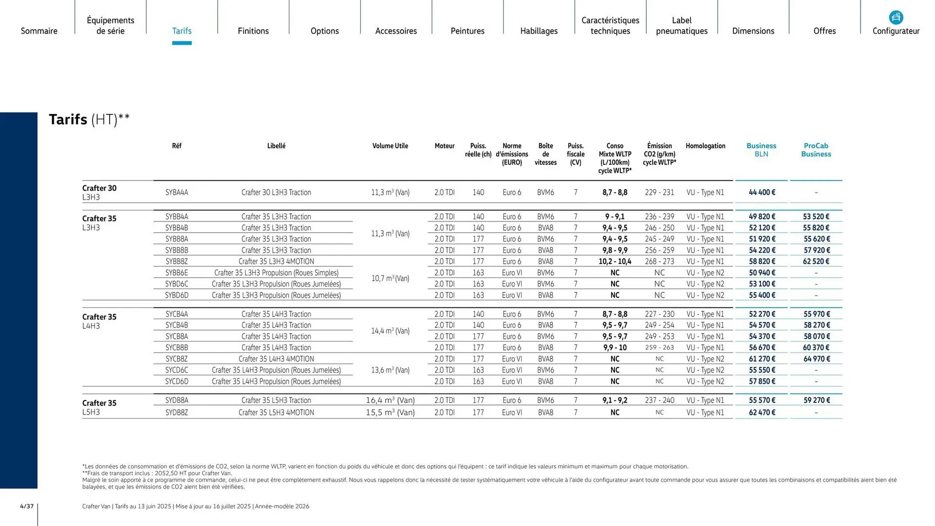 Catalogue Volkswagen du 7 août au 31 mars 2026 - Catalogue page 4