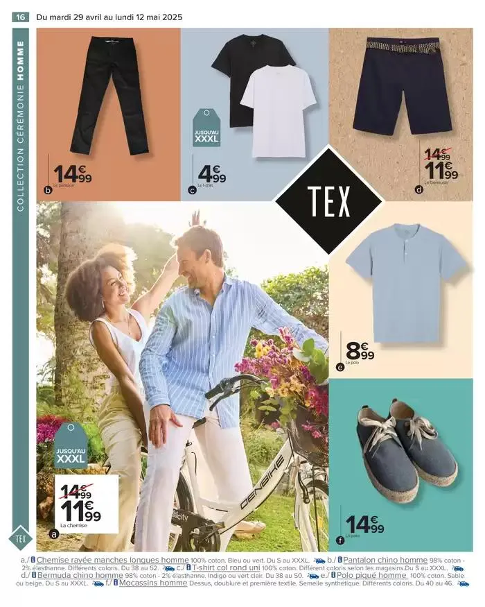 TEXTILE SPÉCIAL FÊTES du 29 avril au 12 mai 2025 - Catalogue page 18