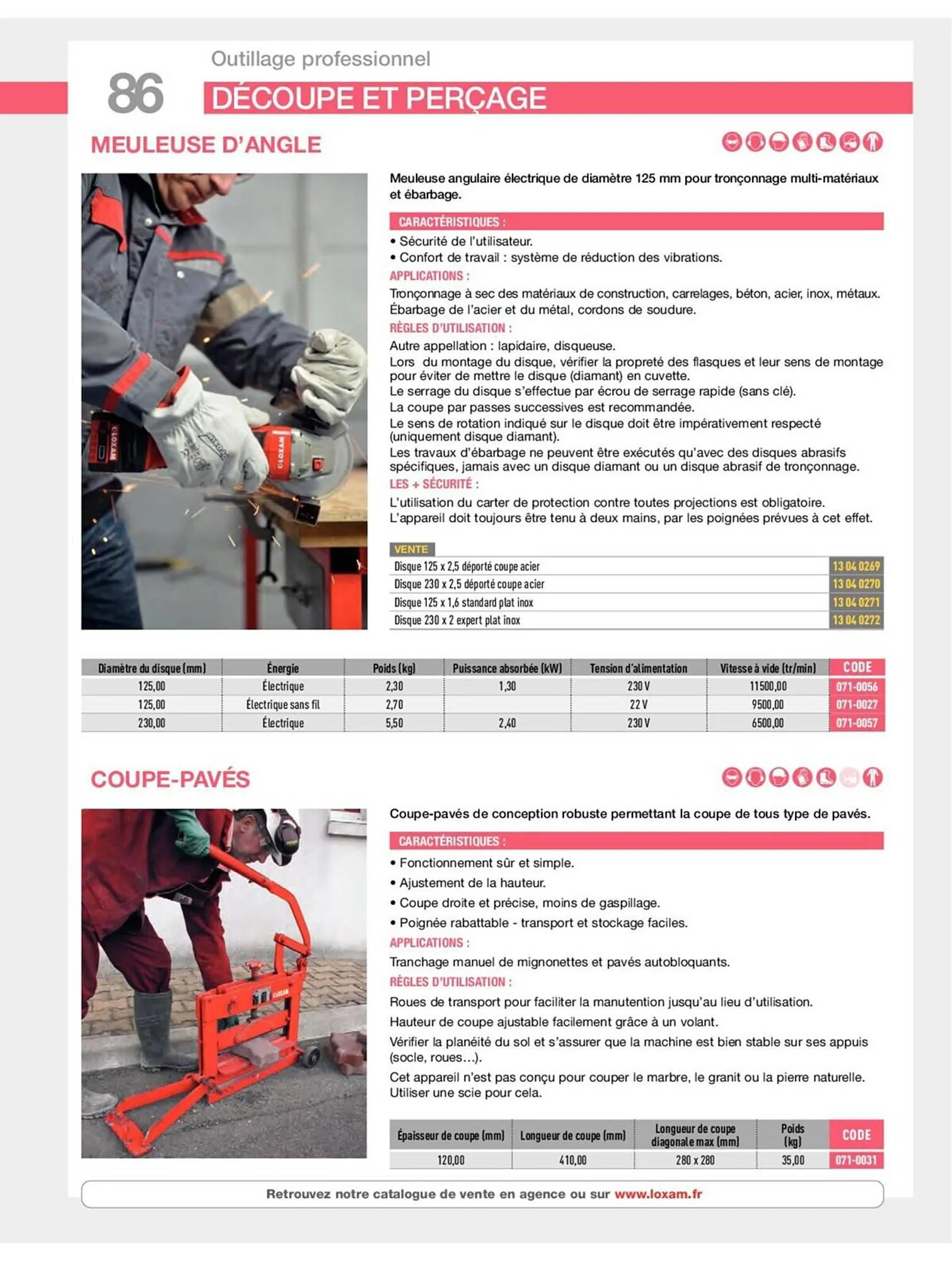 Catalogue Loxam du 19 avril au 31 décembre 2023 - Catalogue page 88