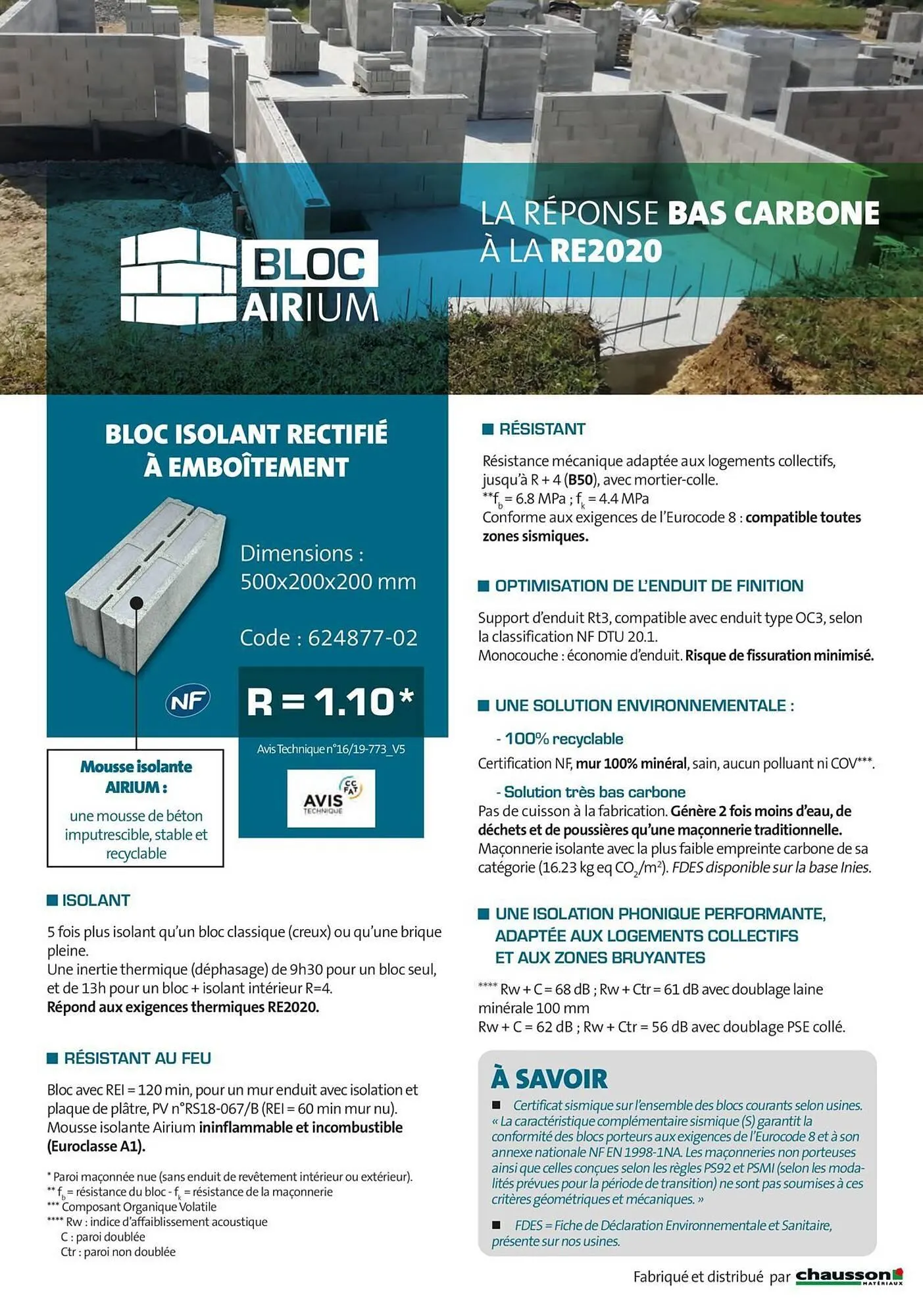 Catalogue Chausson Matériaux du 27 mars au 31 décembre 2026 - Catalogue page 2