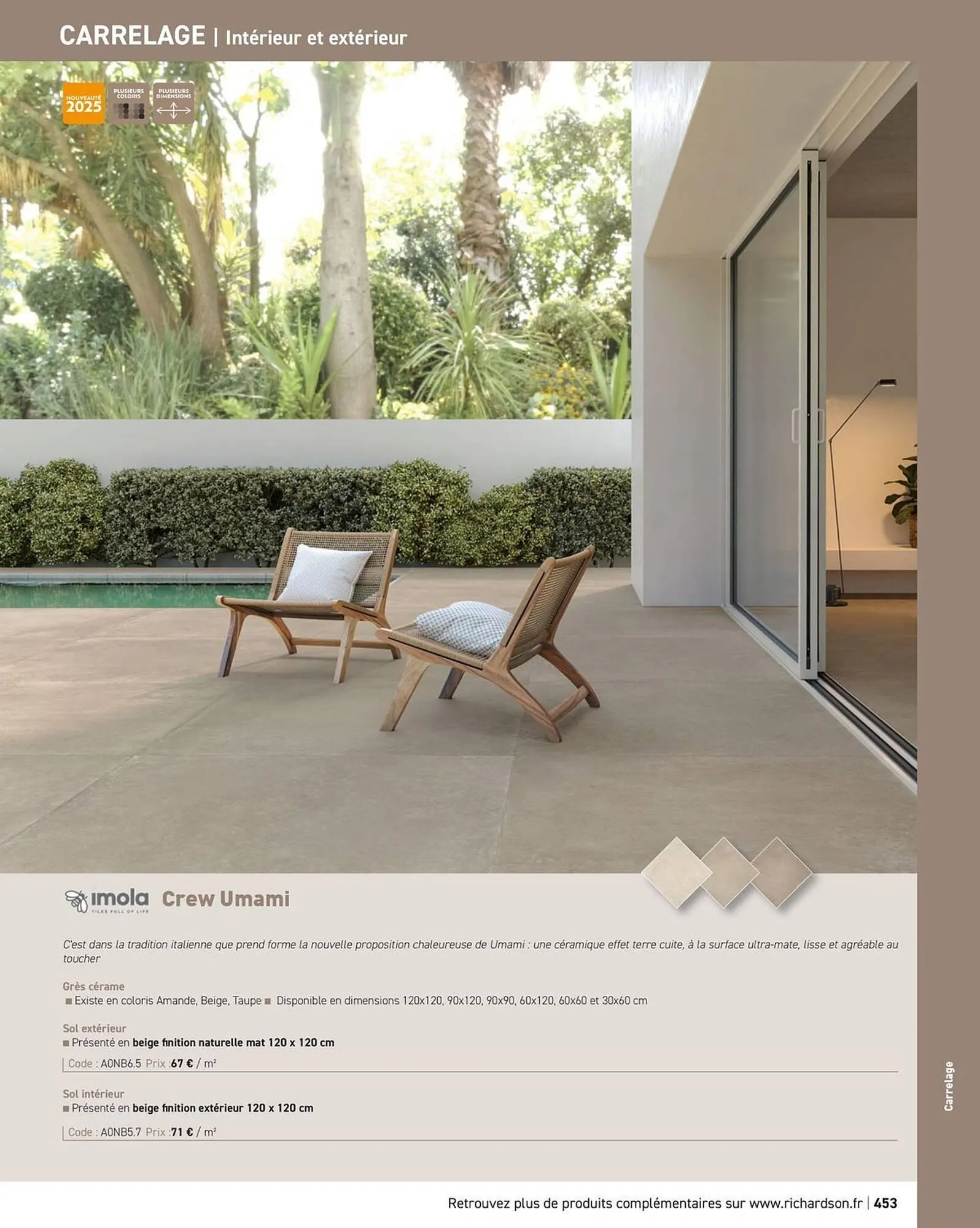 Catalogue Richardson du 11 avril au 31 décembre 2025 - Catalogue page 455