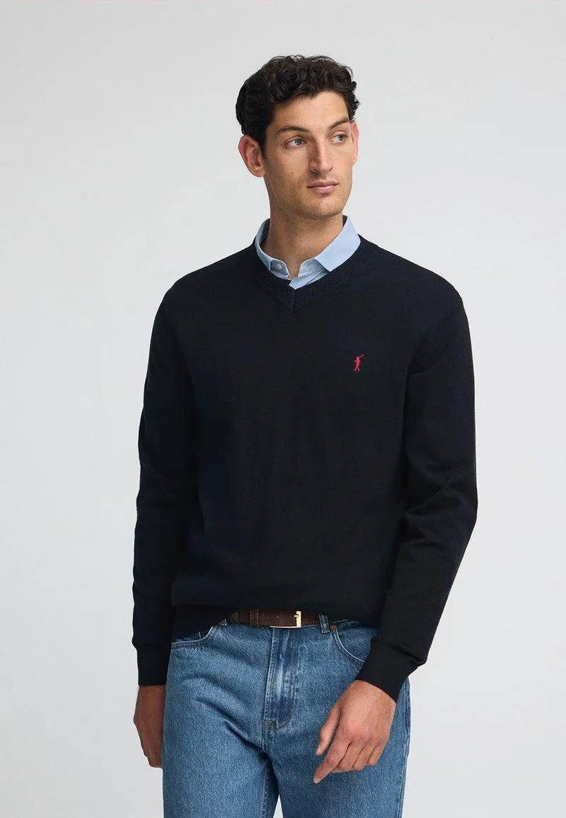 Pullover - navy