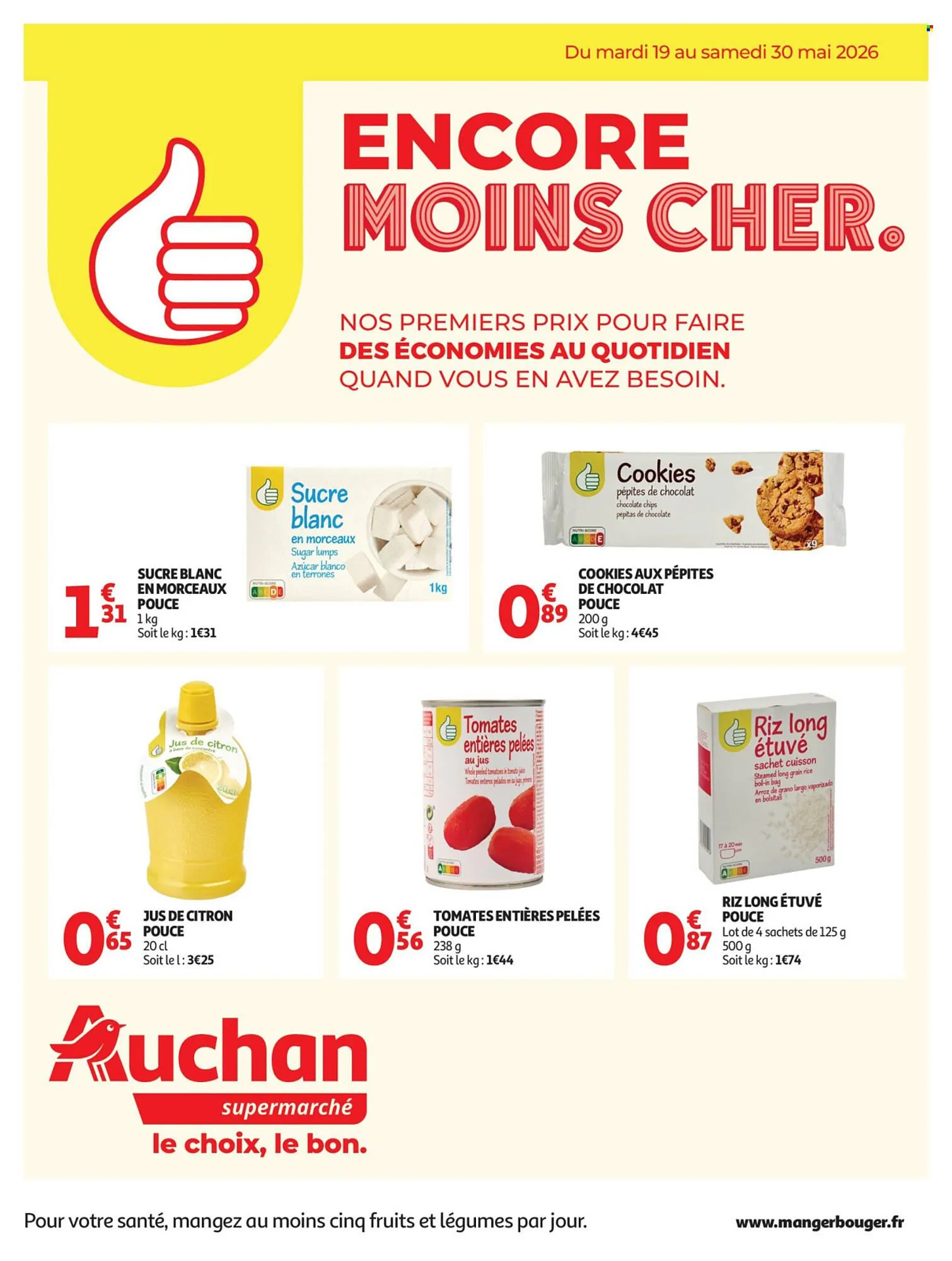 Catalogue Auchan du 19 mai au 30 mai 2026 - Catalogue page 1